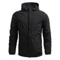 Casual Men's Lightweight Hooded Baseball Jacket Outerwear