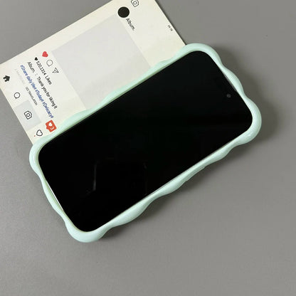 Candy Color Glossy 3D Meteorite Pattern For iPhone 16 Pro Max 17 Air 15 Plus 13 14 12 11 Shockproof Back Cover