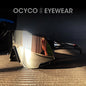 OCYCO New Rideing Oversized Steampunk Goggle Sunglasses Men Punk Sun Glasses Women Vintage Shades