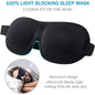 3D Sleep Mask Blindfold Sleeping Aid Soft Memory Foam Eye mask for Sleeping Travel Blockout Light Slaapmasker Eye Cover