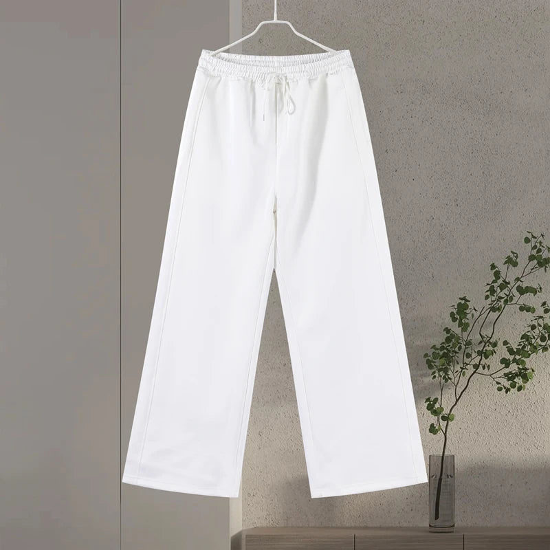 Casual Women's Tracksuit With Hat Zipper Full Sleeve Coat Loose Pants Solid Two Pieces Female Sets 2025 Autumn Sport Lady Suit