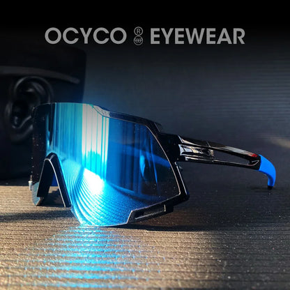 OCYCO New Rideing Oversized Steampunk Goggle Sunglasses Men Punk Sun Glasses Women Vintage Shades