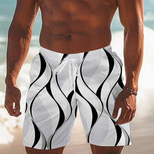 Hawaiian swimming trunks