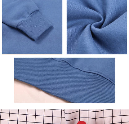 USA Basketballer Printed Street Casual Hoody Men Women Hip Hop Oversized Clothing Loose Warm Fleece Sweatshirts Couple Hoodies