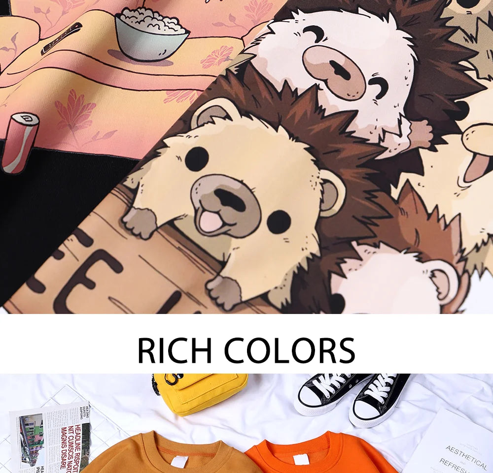 USA Basketballer Printed Street Casual Hoody Men Women Hip Hop Oversized Clothing Loose Warm Fleece Sweatshirts Couple Hoodies