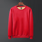 Autumn And Winter Warm Polar Fleece Pullover Men And Women Thickened Lamb Velvet Round Neck Casual Daily Life Sportswear