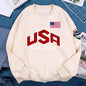 USA Basketballer Printed Street Casual Hoody Men Women Hip Hop Oversized Clothing Loose Warm Fleece Sweatshirts Couple Hoodies