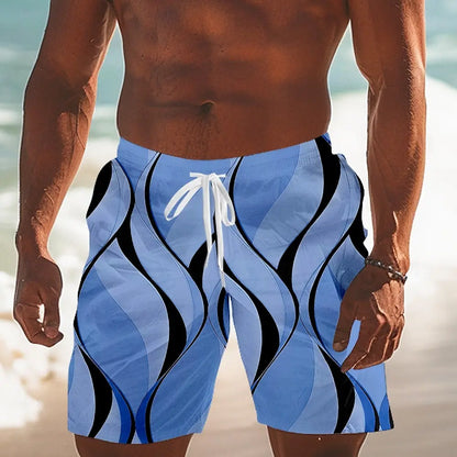 Hawaiian swimming trunks