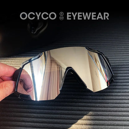 OCYCO New Rideing Oversized Steampunk Goggle Sunglasses Men Punk Sun Glasses Women Vintage Shades