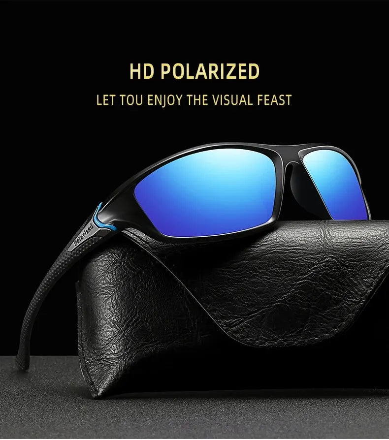 Fashion Outdoor Sports Polarized Sunglasses Men Women Cycling Climbing Skiing Fishing Driving Retro Sun Glasses UV400 Eyewear