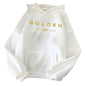 2024 Hot Jungkook Kpop Hoodie Vintage Sweatshirt Sudaderas Winter Warm Golden Album Merch Unisex Hoodies Man Woman