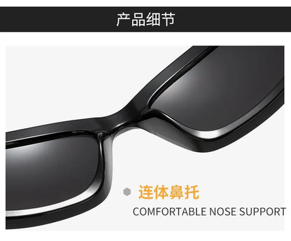 New arrival Popular Women's Sunglasses Punk Sunglasses Unique Oval Sun Glasses Men Goggle Shades Mirror Colorful Y2K Eyewear