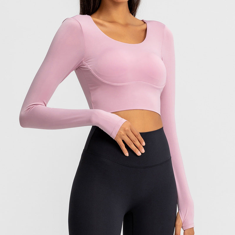 Elevate Active Hollow Sexy Sports Long Sleeve